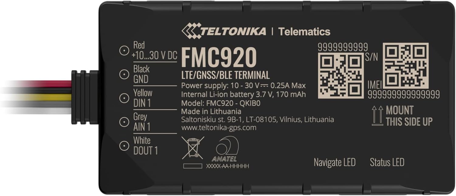 Localizador GPS - Teltonika FMC920